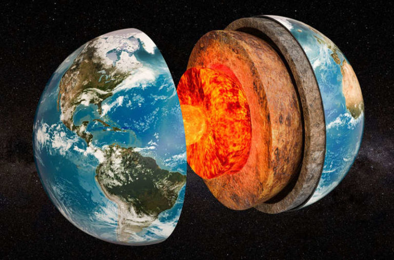 Vicino al nucleo terrestre c’è una zona misteriosa