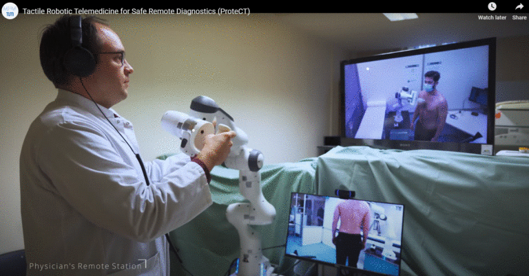 Robotica per la protezione dalle infezioni attraverso la telemedicina Robotica per la protezione dalle infezioni attraverso la telemedicina